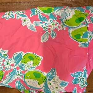 Lilly Pulitzer Pink Lemonade Crib sheet